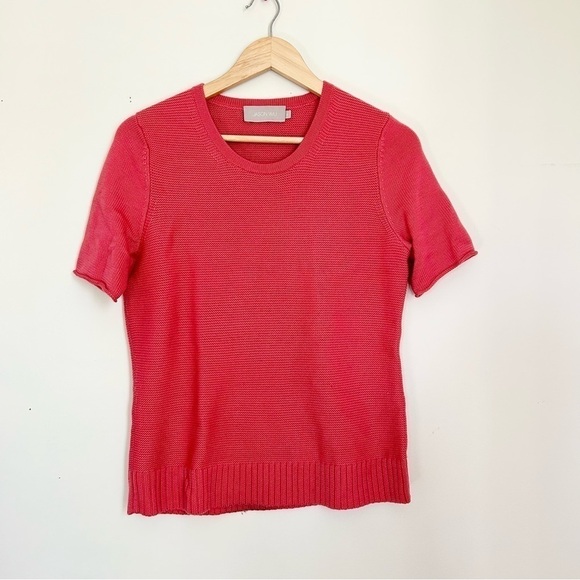 Jason Wu Scoop Neck Knit Sweater in Pink sz L - Picture 1 of 4
